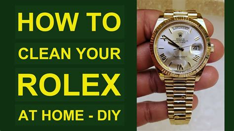 how do i clean a rolex watch|how to wind Rolex datejust.